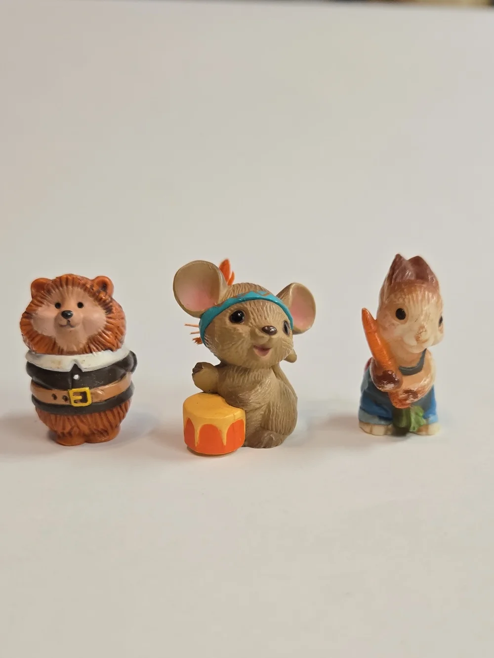 Vntg 1984 Hallmarks Cards Inc. Small Pets Figurine Set EUC 1.25